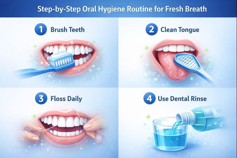 Dental Pro 7 Eliminates Bad Breath