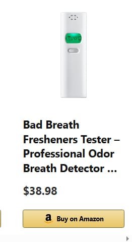 Bad Breath Fresheners Tester